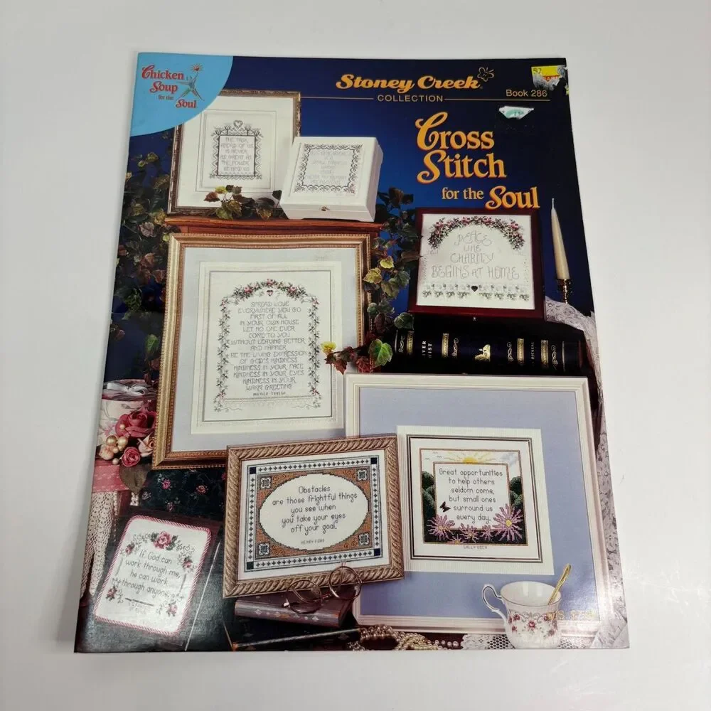 Vintage Stoney Creek Collection Cross Stitch for the Soul Pattern Book 286
